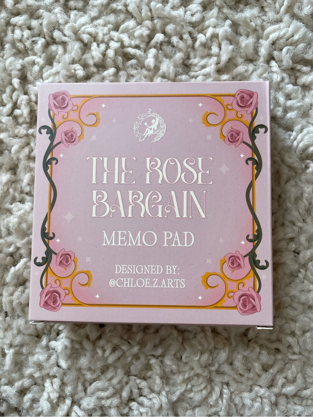 The Rose Bargain Memo Pad